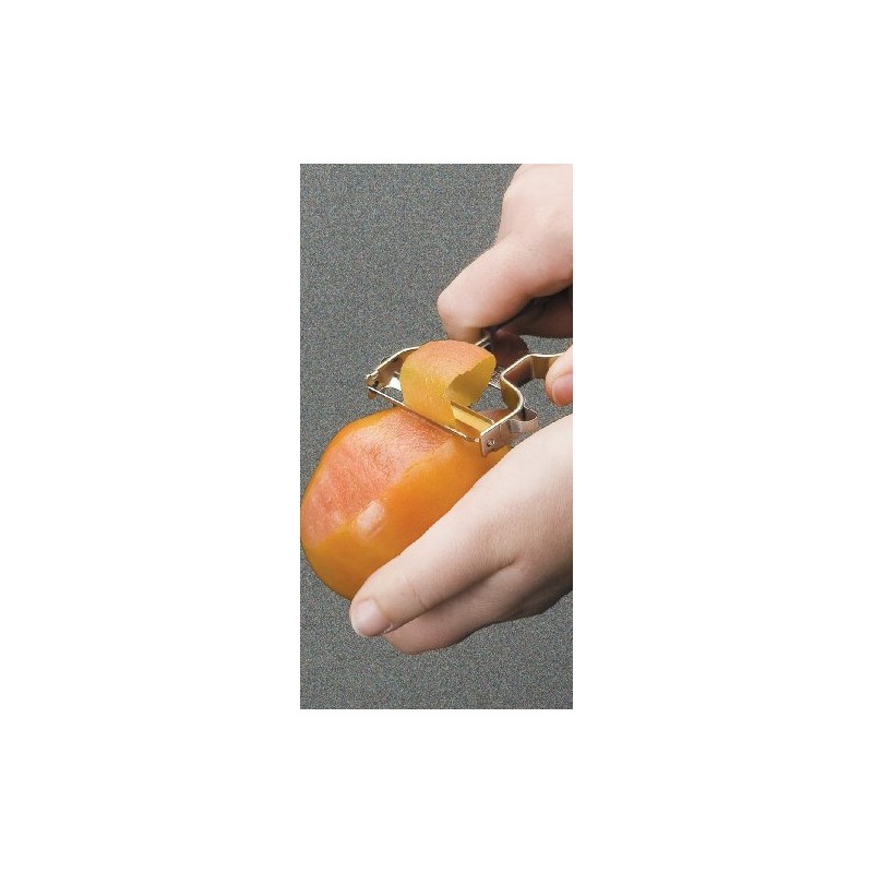 Lacor-60347-ST. STEEL TOMATO/DOUBLE PEELER