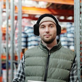 LIOOBO Ear Muffs Headphones Ear Warmers Music Earmuff Ear Cover Wireless Music Earmuffs Headsets for Travel Outdoor