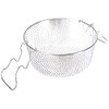 IBILI Frying Basket with Two Side Handles, Tinplate, Silver, 23