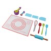 19PCS Kids Baking Set Silicone Nonstick Safe Spatula Brush Whisk