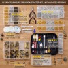 Jewelry Making Supplies Kit – Jewelry Findings, Earring Hooks &