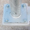 4 Pcs A36 Steel Plates, 4"x4", Hot Rolled, Laser Cut,
