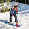 Artikfun Premium Foam Snowboard Sled, Tow Rope and Handle, Sized