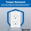 BESTTEN 20 Pack 20 Amp Decor Wall Receptacle Outlet, 20A