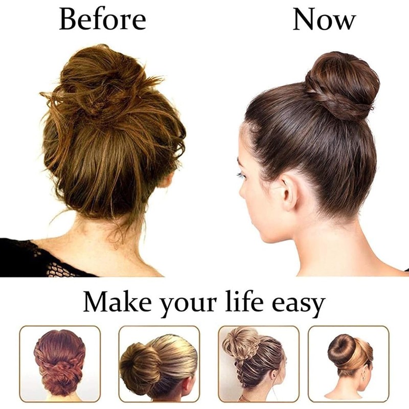 JYTDBCS Hair Donut Bun Maker, Ring Style Bun, Bun Rings