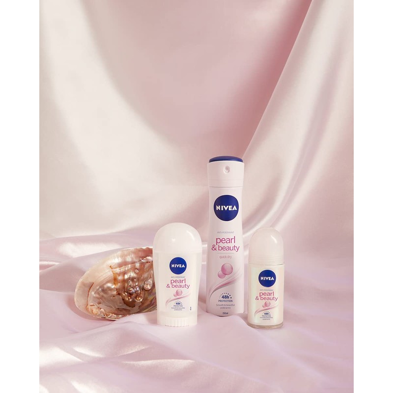 NIVEA Pearl & Beauty Roll-On Antiperspirant 50 ml