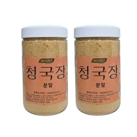 Boabitha Domestic Cheonggukjang Powder 400g x 2 cans / 국내산 청국장분말 400g x 2통