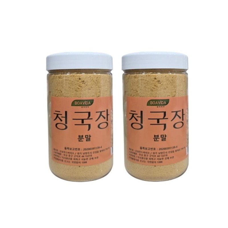 Boabitha Domestic Cheonggukjang Powder 400g x 2 cans / 국내산
