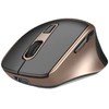 Wireless Mouse Quiet Cool Ergonomic Black/Gold
