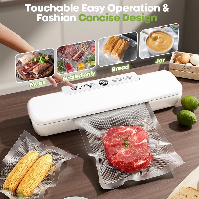 Vacuum Sealer Machine Food Vacuum Sealers for Sous Vide Cooking,