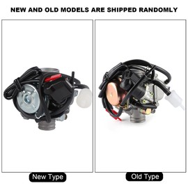 24mm/0.9in Carburetor Carb Accessory Fit for 4‑Stroke GY6 PD24J ATV Scooters