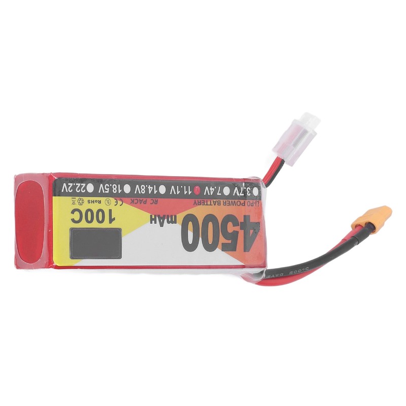 RC Lipo Battery 4500mAh 11.1V 100C 3S Remote Control Vehicles