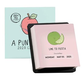 Funny Page A Day Calendar 2025,Daily Desk Calendar 2025 Funny,Jokes Calendar with Tear Off Pages And Daily Puns,12 Months Tear Off Calendar 2025 for Table Shelf Desk