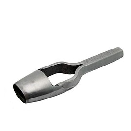 C.S. Osborne Oval Drive Punch #158 Leather Cutter - Variety of Sizes-Size 6