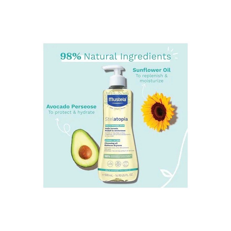 Aceite Limpiador Para Piel Propensa Al Eczema Stelatopia Gel
