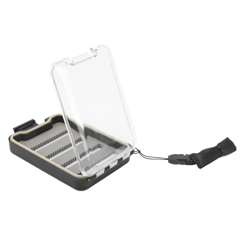 Fly Fishing Box, Slim Lightweight Fly Fishing Lures Box Waterproof