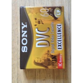 Sony - Digital Video Cassette, Excellence Quality with IC Chip, 60 Minutes