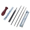 8Pcs Chainsaw Sharpener File Chain Saw Teeth Sharpening Tool Set