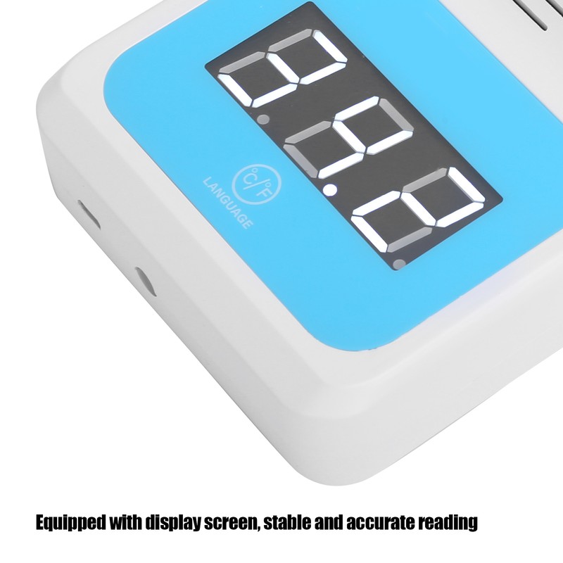 Wall Mounted Infrared Thermometer Non Contact Digital Forehead Human Body