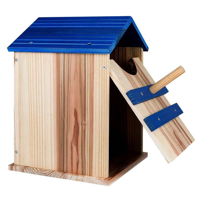 Screech Owl House, Large Handmade Wooden Owl Boxes for Outside