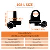 HUDAMZKY Ebike Thumb Throttle WUXING 108X Finger Throttle Left/Right Hand