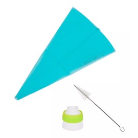 Lecute Kit 4 Duyas 1 Manga Pastelera 12´´ 1 Boquilla 1 Cepillo Repo