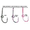 Two Eagle Claw Pink Camo Hat Hook Pin Fish Hook
