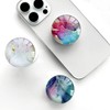WUYULB 3 Pack Clear Crystal Glitter Expandible Collapsible Moblile Phone