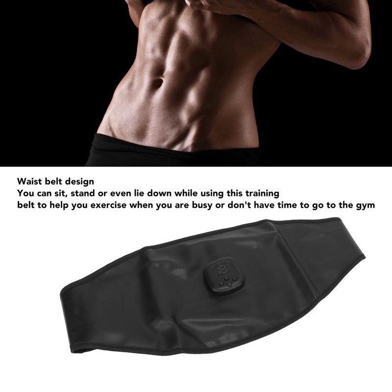 Abdominal Toning Belt for Men and Women PU Plastic 6