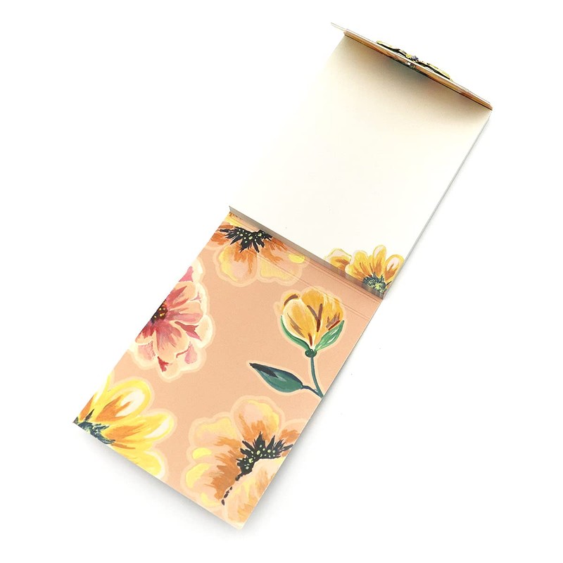 Punch Studio Florette Vine Notepad With Brooch (47082)