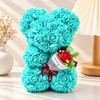 Rose Teddy Bear for Romantic Gifts – Artificial Rose Bouquet