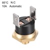 sourcing map KSD301 Thermostat, Temperature Controller 85°C Copper M6 Normally