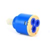 Ceramic Disc Cartridge,35/40mm Ceramic Cartridge Water Mixer Tap Inner Control