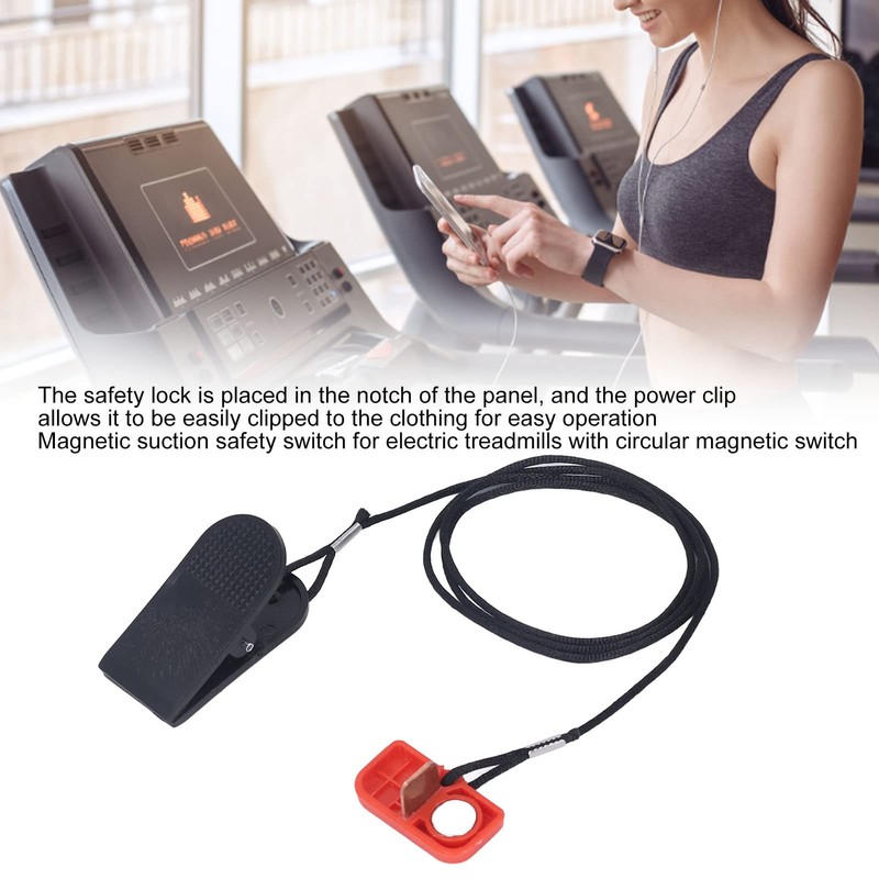 Interruptor de Seguridad para Cinta de Correr, 2 Piezas de