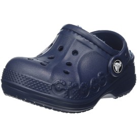 Crocs Unisex Children's Baya Lined Clog T Wooden Shoes, navy, 22/23 EU