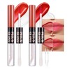 2Pcs Peel off Lip Stain Lip Oil Dual Ended Combo