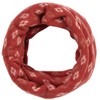 日栄 Industrial Wide Warm Owls Women's purintonekkuuxo-ma- 4472 Red