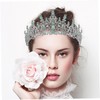 FRCOLOR Bridal Headband Wedding Tiara Rhinestones Princess Crown Baroque Design