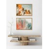 Kate and Laurel Sylvie Miami Breeze Framed Canvas Wall Art