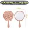 Espejo de Bolsillo de con Diseño de Rosas a Granel,