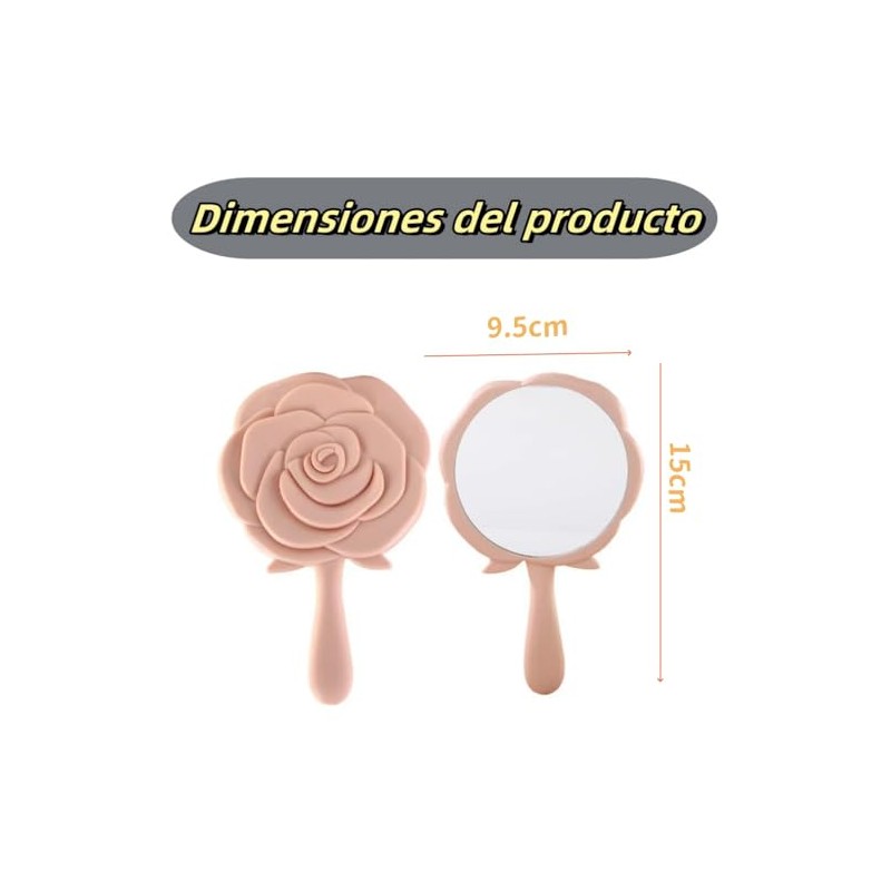 Espejo de Bolsillo de con Diseño de Rosas a Granel,