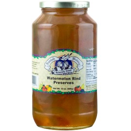 Amish Wedding Sweet Old-Fashioned Watermelon Rind Preserves Pack of 2 Jars