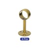 sourcing map 4 Pcs 1.26 Inch Curtain Rod Holder, Ceiling