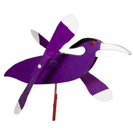 Saving Shepherd WHIRLY BIRDS WIND SPINNER - Eagle Oriole Cardinal Robin Goldfinch Chickadee - Raven