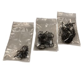 LANGIT Fishing Hooks with Tube, No. 12, No. 22, No. 26, 33 Each Set of 99