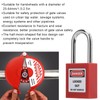 Valve Safety Lock Valve Lockout Anti-Theft Valve Padlock Liquefied Gas