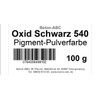 Pigment oxide black 100 g, for concrete compound, screed, plaster,