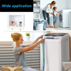 Lidertik Washing Machine Outlet Box Expansion PEX-A, Inlet 1/2 inch PEX-A F1960 Expansion Barb x Outlet 3/4 inch Male Thread LI-XYJH-530