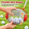 Rolling Nut Gatherer for Walnuts, Pecans & Golf Balls –