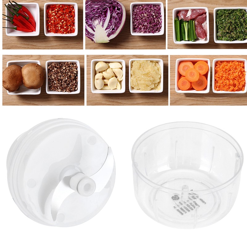 100ml USB Vegetable Cutter Mini Garlic Crusher Chopper Electric Garlic